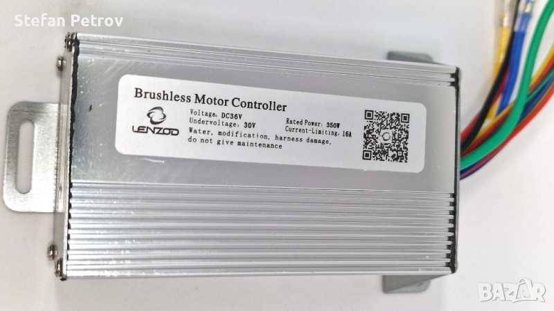36V 350W 16А Контролер за Електрическа тротинетка безчетков, снимка 1
