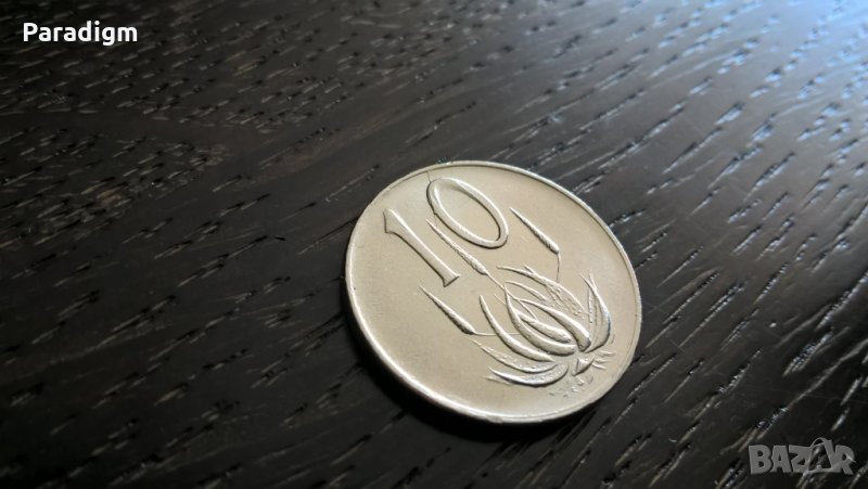 Монета - Южна Африка - 10 цента | 1975г., снимка 1