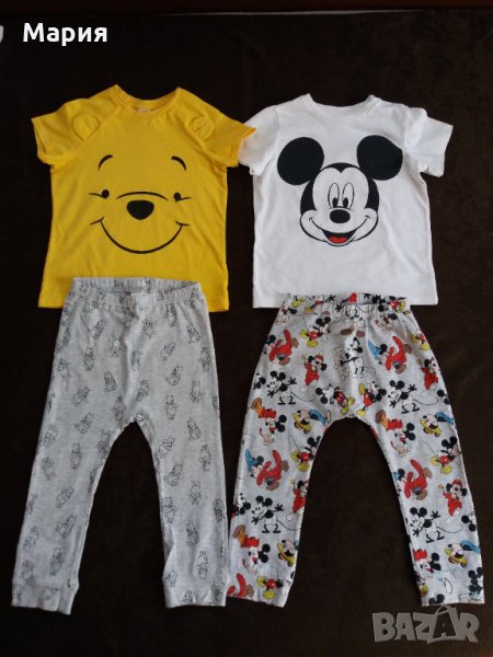 К-ти Мики и Мечо Пух H&M 2-3 г 22 лв , снимка 1