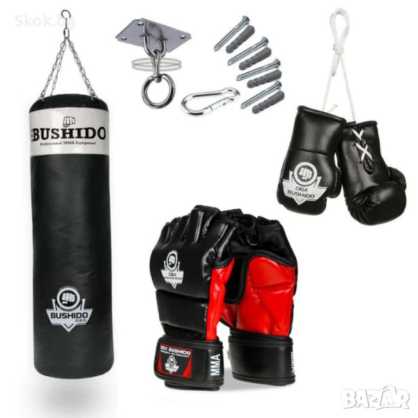 Пълен Боксов Комплект Gym Pro 140 - Боксова Круша + Ръкавици 140 См / 40 Кг, снимка 1