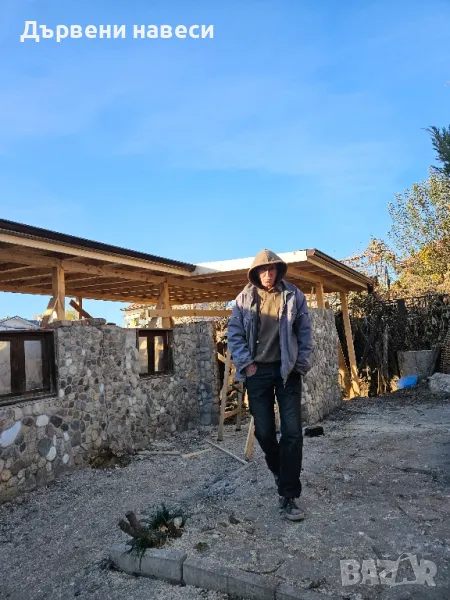 ремонт на покриви Дървени навеси , снимка 1