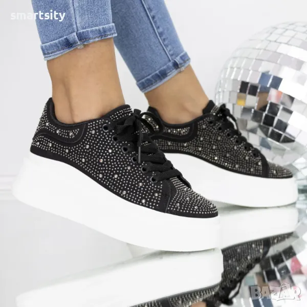 Дамски кецове супер хитов модел с камъчета , снимка 1