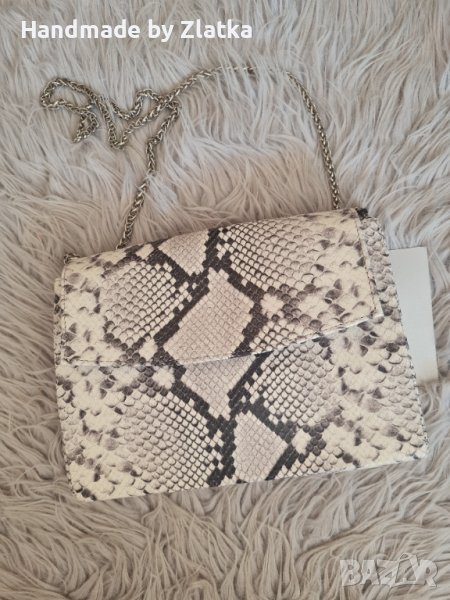 Елегантна дамска чанта от естествена кожа – стил и класа във всеки детайл!, снимка 1