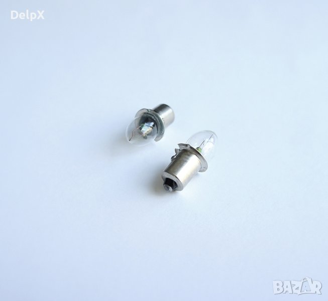 Лампа обикновена малка без резба 3,6V 0,5A , снимка 1
