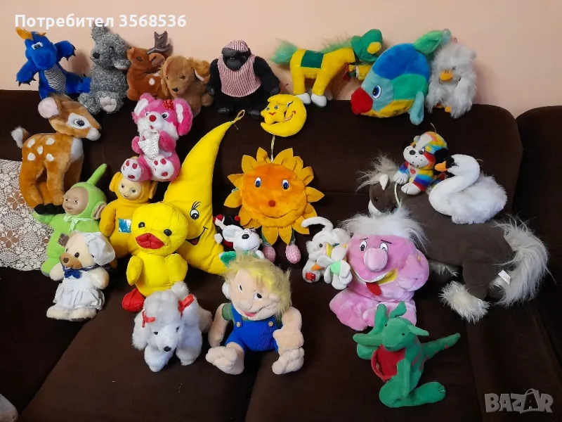 Плюшени  играчки и занимателни игри , снимка 1