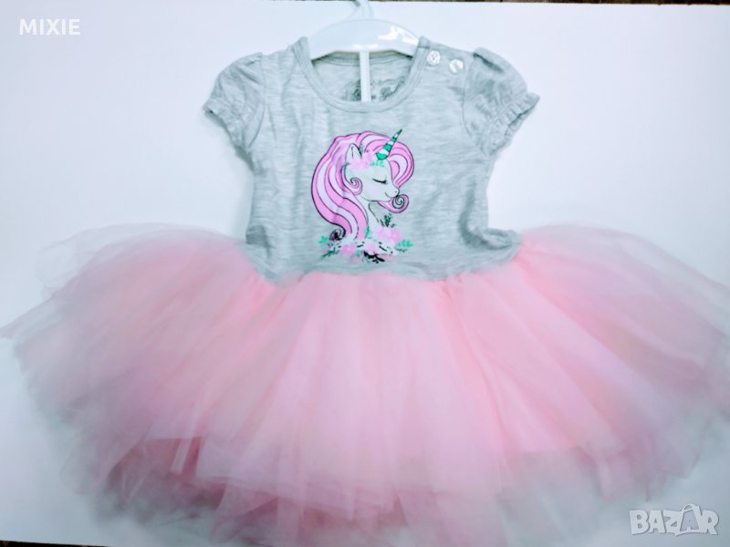 Намалена! Нова туту рокля Еднорог, снимка 1