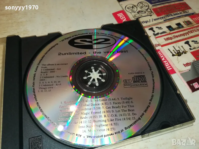 2 UNLIMITED CD 2303251923, снимка 1