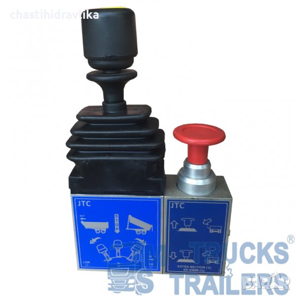 Пневматичен джойстик и бутон за капак - тип MEILLER, снимка 1