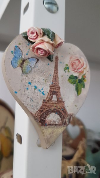 Магнит  " Романтично сърце ", снимка 1