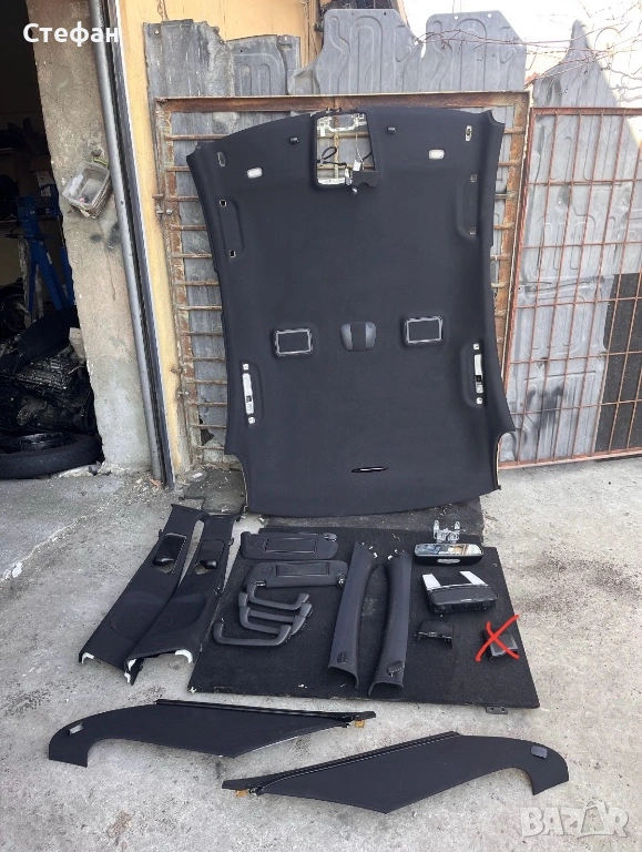 Черен таван комплект Mercedes S-class W221, снимка 1