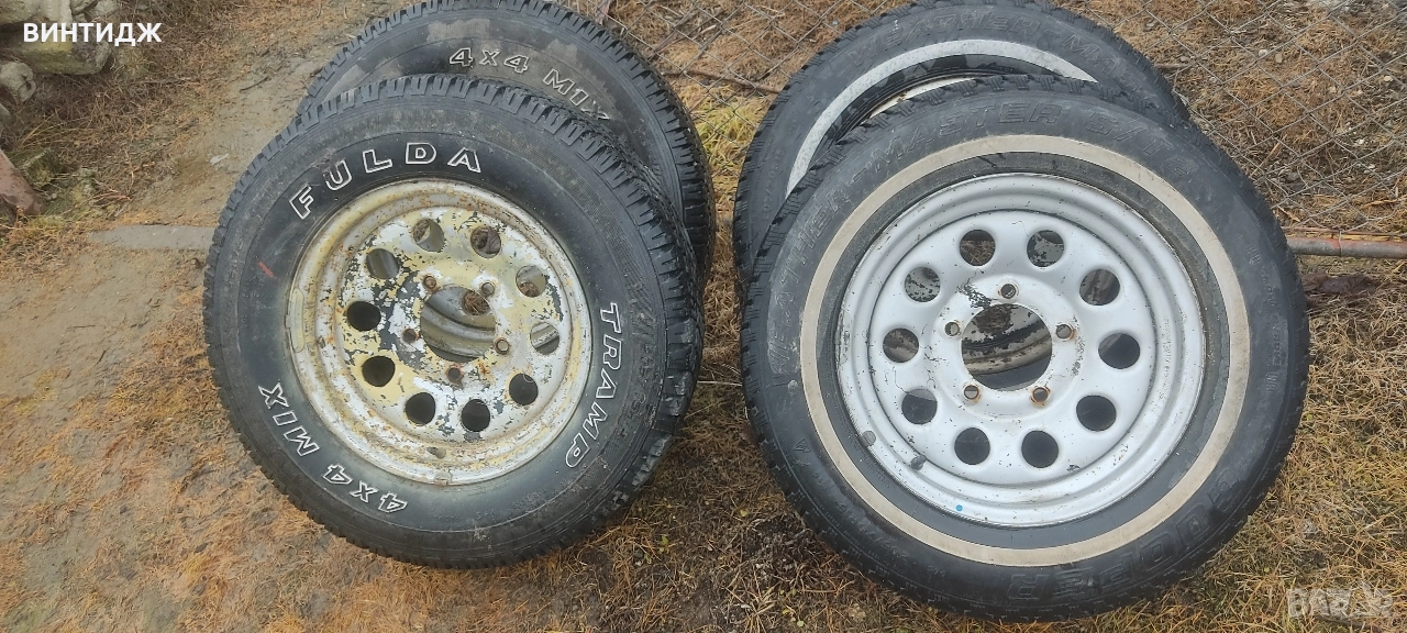 гуми с джанти за от сузуки suzuki джип 15", снимка 1