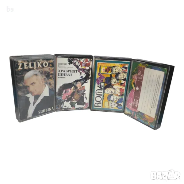 Четири аудио касети с музика, снимка 1