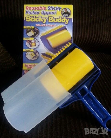 Уред за събиране почистване на косми от домашни любимци, снимка 1