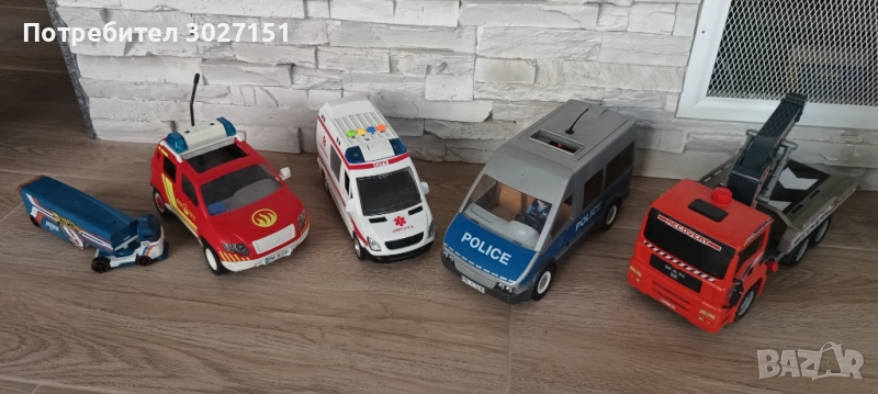 Играчки - камионче, пожарна, линейка, снимка 1