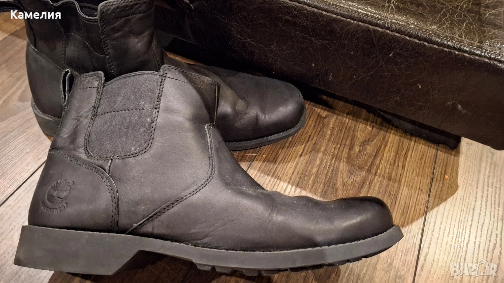 Timberland мъжки зимни боти, обувки естествена кожа , снимка 1