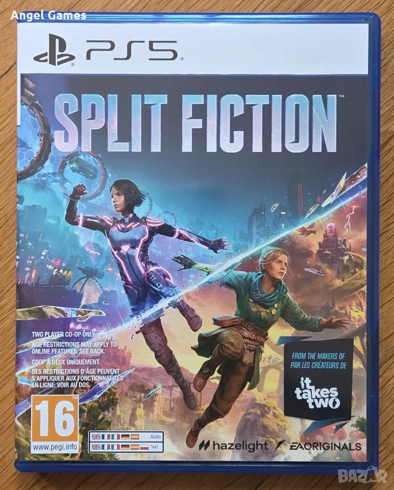 ЗА ДВАМА Split Fiction PS5 Playstation 5 PS Плейстейшън диск игра, снимка 1
