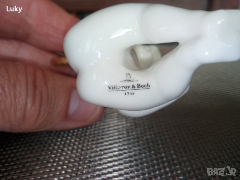 Продавам фигурка на прекрасно ангелче.Villeroy&Boch.Порцелан .Германия., снимка 1