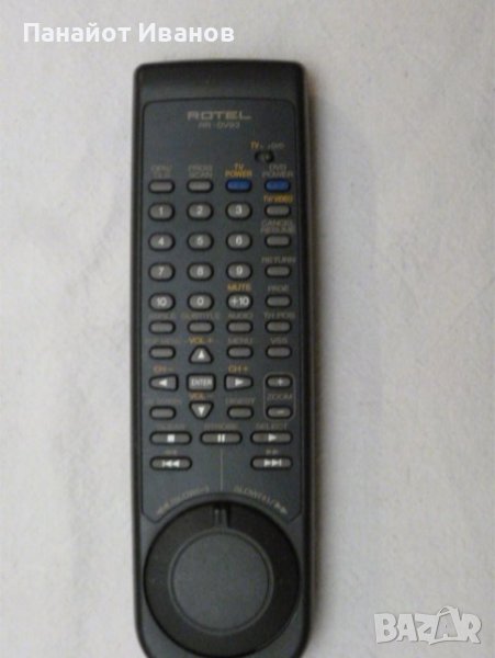 Дистанционно Rotel RR-DV93, снимка 1