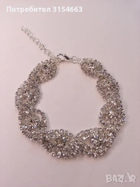 Гривна с кристали , снимка 1