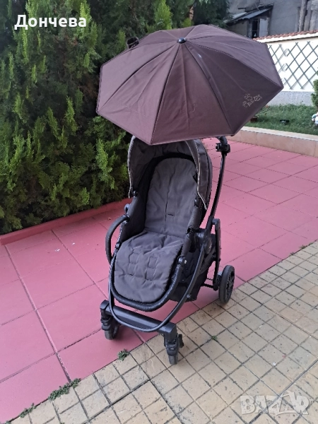 Бебешка количка и чадър, снимка 1