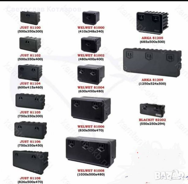 кефари за инструменти и багаж , снимка 1