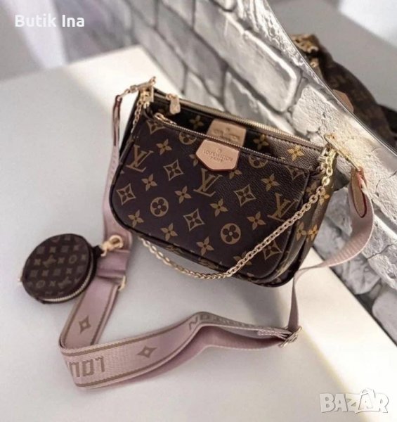 Дамска чанта Louis Vuitton 3в1 🎀, снимка 1