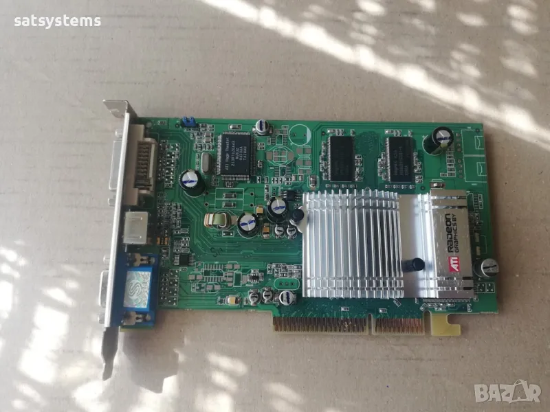 Видео карта ATi Radeon Sapphire 9550 Atlantis 128MB DDR 128bit AGP, снимка 1