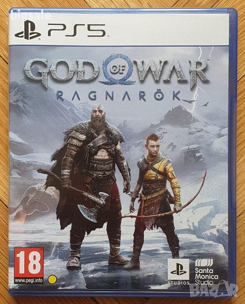 God of War Ragnarok PS5 Playstation 5 Плейстейшън GoW диск с игра, снимка 1