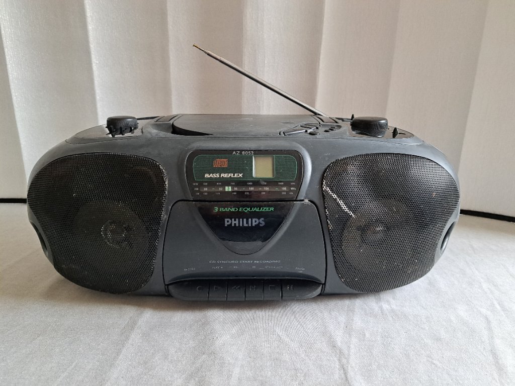 CD радио касетофон Philips AZ 8052. в Радиокасетофони, транзистори в гр.  Стара Загора - ID39839158 — Bazar.bg