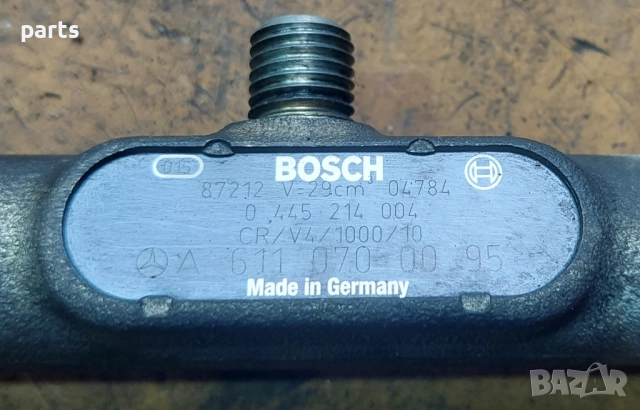 Горивна Рейка 2.2CDI Мерцедес Е класа W 210 (H) - C W203 - Вито - Спринтер - C W202 - A6110700095, снимка 5 - Части - 52034755