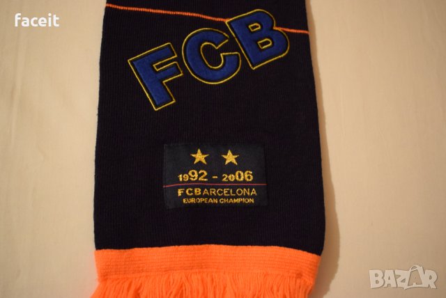 Barcelona - European Champion 1992 - 2006 - 100% ориг. шал / Барселона, снимка 7 - Футбол - 31171355