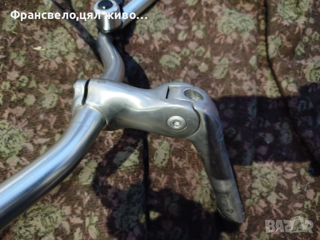 Алуминиево кормило с подвижна лапа за стержен 28.6 за велосипед колело bontrager , снимка 2 - Велосипеди - 52186976