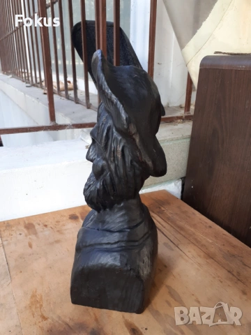 Уникална дърворезба фигура статуетка склуптура - Дон Кихот, снимка 2 - Антикварни и старинни предмети - 53267319