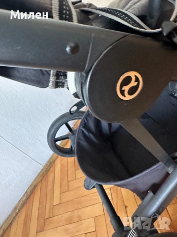 Детска количка марка CYBEX  2 в 1 Balios S Lux с кош, снимка 5 - Детски колички - 54225138