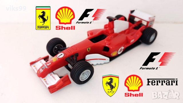 Ferrari F 2005 Formula One F1 Shell V-Power 1:38