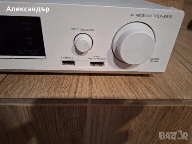  PIONEER AV RECEIVER VSX-S510, снимка 3 - Ресийвъри, усилватели, смесителни пултове - 50413835