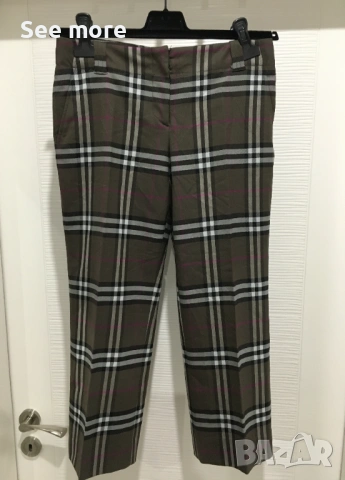 BURBERRY дамски панталон от финна вълна XS/S