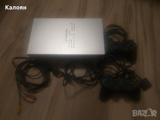 Ps2 с два joystick-а , снимка 1 - PlayStation конзоли - 36842197