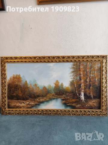 Голяма маслена картина 