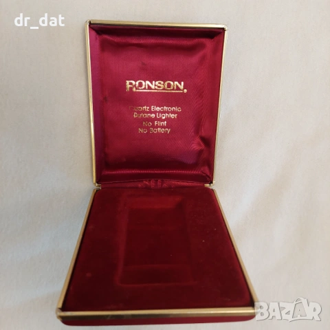 Оригинална ретро кутия Ronson, снимка 2 - Антикварни и старинни предмети - 54019410