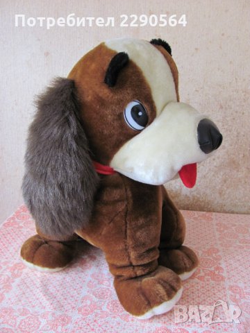 Плюшено куче - голямо - 48 см, снимка 2 - Плюшени играчки - 29251801