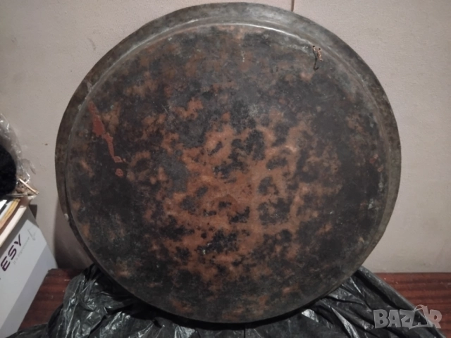 ГОЛЯМА СТАРА ТАВА-ТАБЛА, снимка 6 - Антикварни и старинни предмети - 51836950