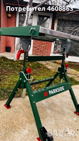 Мобилна маса за заваряване Parkside + 5 диска за ъглошлайф Dewald, снимка 6 - Други инструменти - 53006552