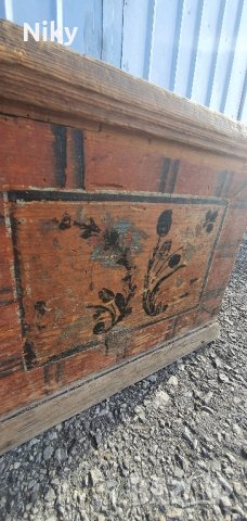 Старинна ракла сандък , снимка 4 - Други - 44178840