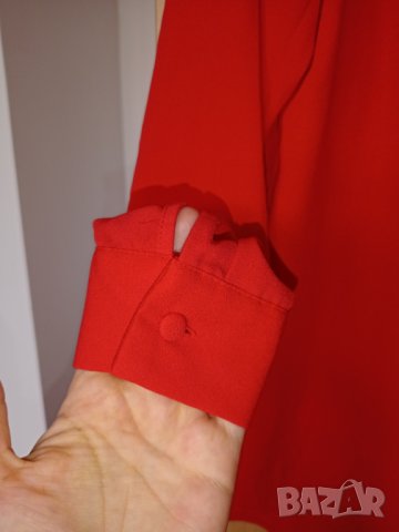 Червена риза Cubus As, 36 S, снимка 5 - Ризи - 38335125