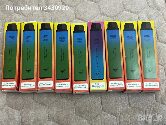 Вейп 4000 дръпки