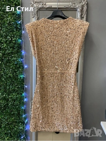 🌹Дамска рокля С пайети. 38 евро.Стандартен размер. , снимка 4 - Рокли - 53967429