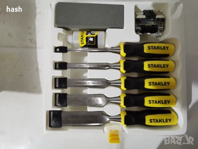 Stanley 516421 Dynagrip Комплект длета и ударна капачка с достъп (5 части), жълт, снимка 4 - Други инструменти - 48564792