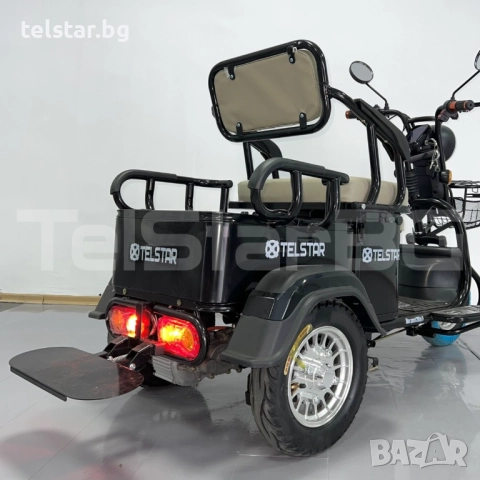 Електрическа триколка TS-750++ CARGO 60V 2000W Нов модел 2025 със задно предаване с диференциал и ал, снимка 3 - Мотоциклети и мототехника - 52407266