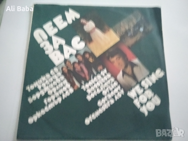 Плоча ВТА 10868 - Пеем за вас , снимка 1